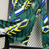 Retro Brazil 1994 Goalkeeper Long Sleeve Jersey