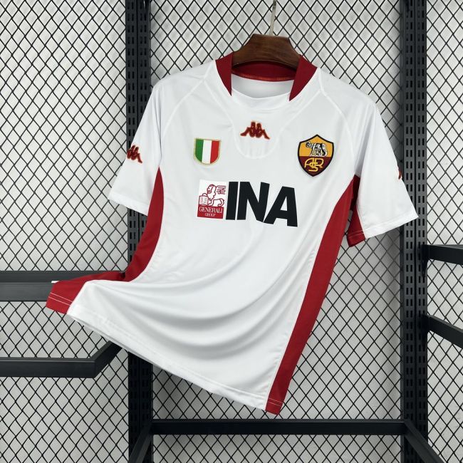 Retro 2001/02 AS Roma Away Jersey