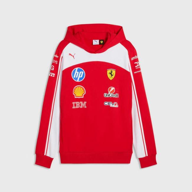 2026 Ferrari Sweatshirt With Hoodie