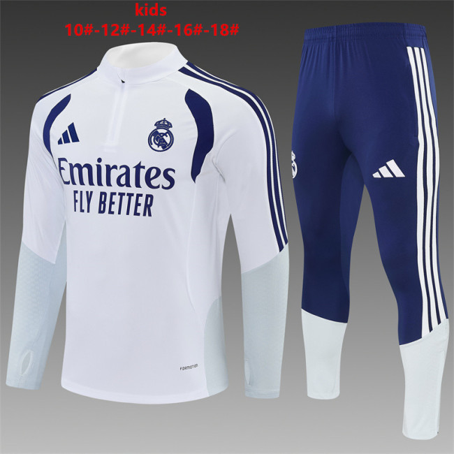 26/27  Real Madrid Kids Tracksuits
