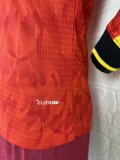 Players Version |   2026 Belgium World Cup Home Long sleeve Jersey