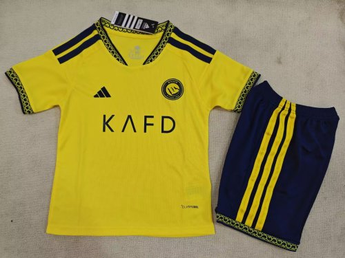 26/27 Al-Nassr Home Kids Kit