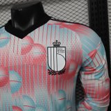 Players Version |  2026 Belgium World Cup Away Long sleeve Jersey