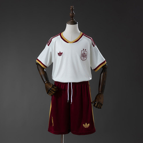 2026 Spain World Cup Away 2-Star Champion Edition Kids Kit