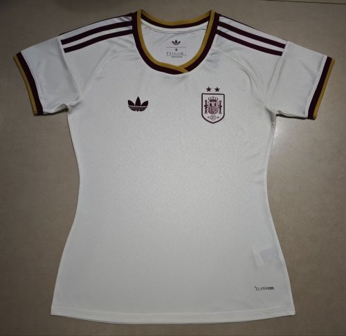 Fan Version | 2026 Spain World Cup Away 2-Star Champion Edition Women Jersey