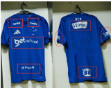 26/27 Cruzeiro Home Man Long Sleeve Jersey | Fan Version