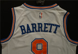 New York Knicks 新赛季 尼克斯队 9号 巴雷特 白色 球迷版