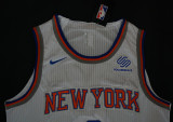 New York Knicks 17-18赛季 新款 尼克斯 6号 波尔津吉斯（波神） 白色