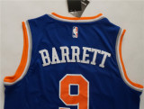 New York Knicks 新赛季 尼克斯队 9号 巴雷特 蓝色 球迷版