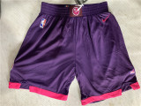 Minnesota Timberwolves 新赛季 森林狼城市版 暗紫 球裤