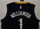 New Orleans Pelicans 新赛季 鹈鹕队 1号 威廉姆斯 深蓝色 球迷版