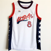 USA Basketball  Dream 1996年夏季亚特兰大奥运会 美国梦三 #8 斯科蒂·皮蓬 白色