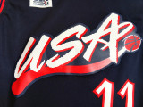 USA Basketball  Dream 1996年夏季亚特兰大奥运会 美国梦三 #11 卡尔·马龙 黑色