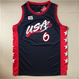 USA Basketball  Dream 1996年夏季亚特兰大奥运会 美国梦三 #6号 哈达威 黑色 新面料球衣