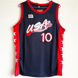USA Basketball  Dream 1996年夏季亚特兰大奥运会 美国梦三 #10 雷吉·米勒 黑色