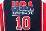 USA Basketball Dream1992年巴塞罗那奥运会 美国梦一复刻 #10 &quot;滑翔机&quot; 德雷克斯勒 蓝色