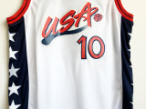 USA Basketball Dream 1996年夏季亚特兰大奥运会 美国梦三 #10 雷吉·米勒 白色