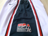 USA Basketball Dream 1992年巴塞罗那奥运会 美国梦一复刻 白色 新面料球裤