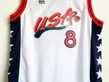 USA Basketball  Dream 1996年夏季亚特兰大奥运会 美国梦三 #8 斯科蒂·皮蓬 白色