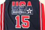USA Basketball  Dream 1992年巴塞罗那奥运会 美国梦一复刻 #15 "魔术师" 约翰逊 蓝色
