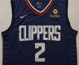 Los Angeles Clippers快船队 2号 谢伊·吉尔杰斯-亚历山大 蓝色