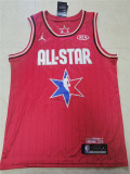NBA All-Star Game2020芝加哥全明星 快船队 2号 伦纳德 红色