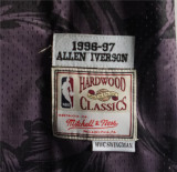 Philadelphia 76ers 76人(网眼印花) 3号 阿伦艾弗森 复古迷彩 黑色