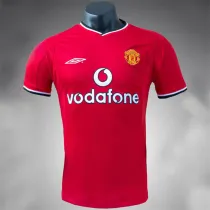 00-01 Manchester United home Retro Jersey Thailand Quality