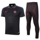20-21 Paris Saint-Germain ( black) Polo Short Training Suit