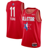 NBA All-Star Game 2020芝加哥全明星 老鹰队 11号 特雷杨 红色