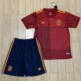 2020 Spain home  Adult Jersey & Short Set Quality