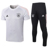 2020 Germany (grey) Polo Short Training Suit