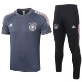 2020 Germany (darkgray) Polo Short Training Suit