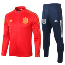 20-21 Spain (Red) Jacket  Adult Sweater tracksuit set