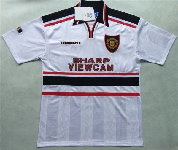 1998 Manchester United Away Retro Jersey Thailand Quality