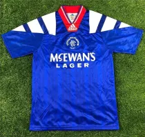 92-94 Rangers home Retro Jersey Thailand Quality
