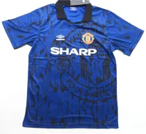 1993 Manchester United Away (Player Version) Retro Jersey Thailand Quality