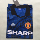 1993 Manchester United Away (Player Version) Retro Jersey Thailand Quality