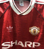 90-92 Manchester United home Retro Jersey Thailand Quality