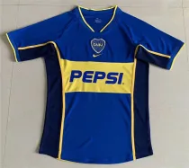 2002 CA Boca Juniors home Retro Version Thailand Quality