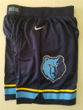 Memphis Grizzlies 灰熊队（城市版）球裤 蓝色