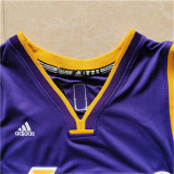 Los Angeles Lakers 湖人队 24号 科比 紫色 新面料球迷版球裤