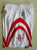 Houston Rockets 17-18新赛季 火箭队球裤 白色