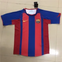 04-05 FC Barcelona home Retro Jersey Thailand Quality