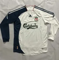 06-07 Liverpool Away ( Long sleeve) Retro Jersey Thailand Quality
