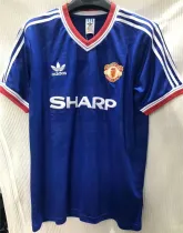 1986 Manchester United Away Retro Jersey Thailand Quality