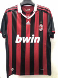 2009 AC Milan home Retro Jersey Thailand Quality