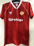 1988 Manchester United home Retro Jersey Thailand Quality