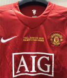 UEFA version 07-08 Manchester United home Retro Jersey Thailand Quality