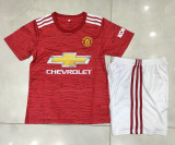 Kids kit 20-21 Manchester United home  Thailand Quality